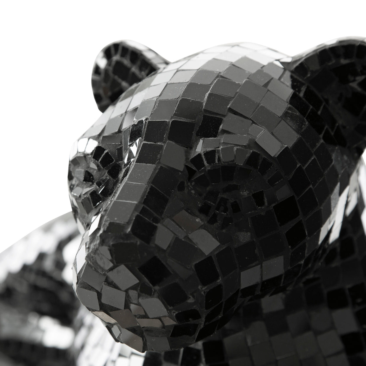 Black Panther Mosaic Sculpture