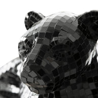 Black Panther Mosaic Sculpture