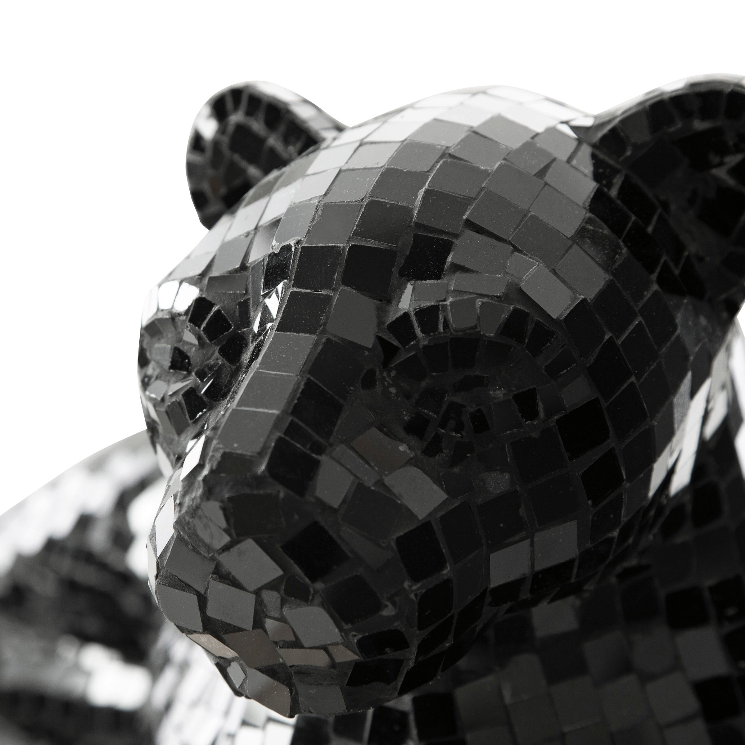 Black Panther Mosaic Sculpture
