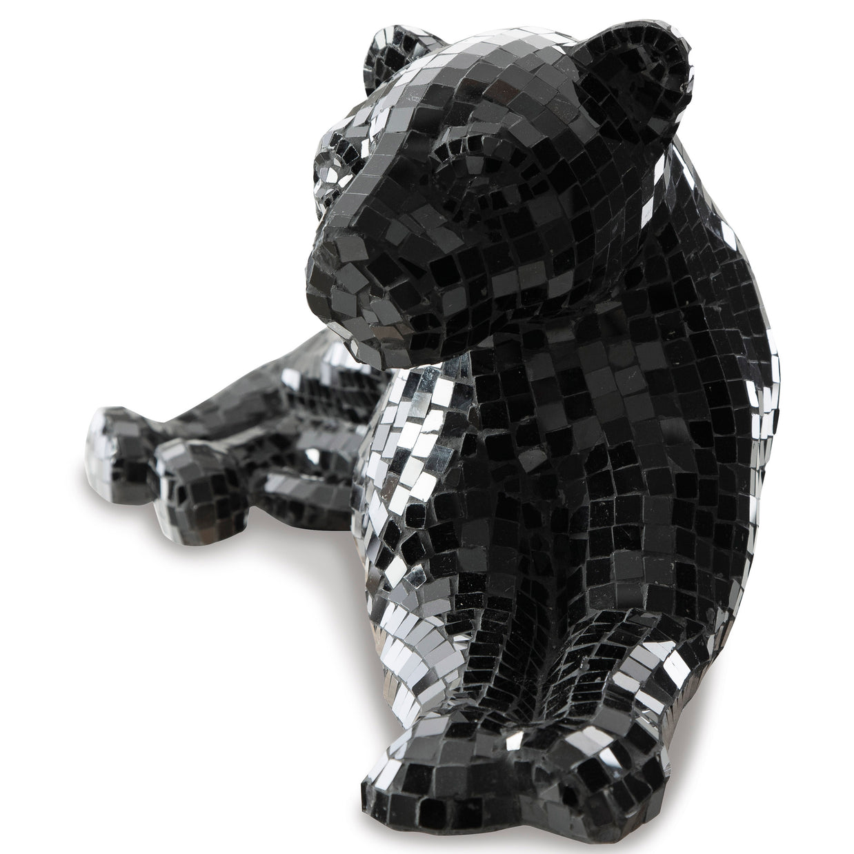 Black Panther Mosaic Sculpture