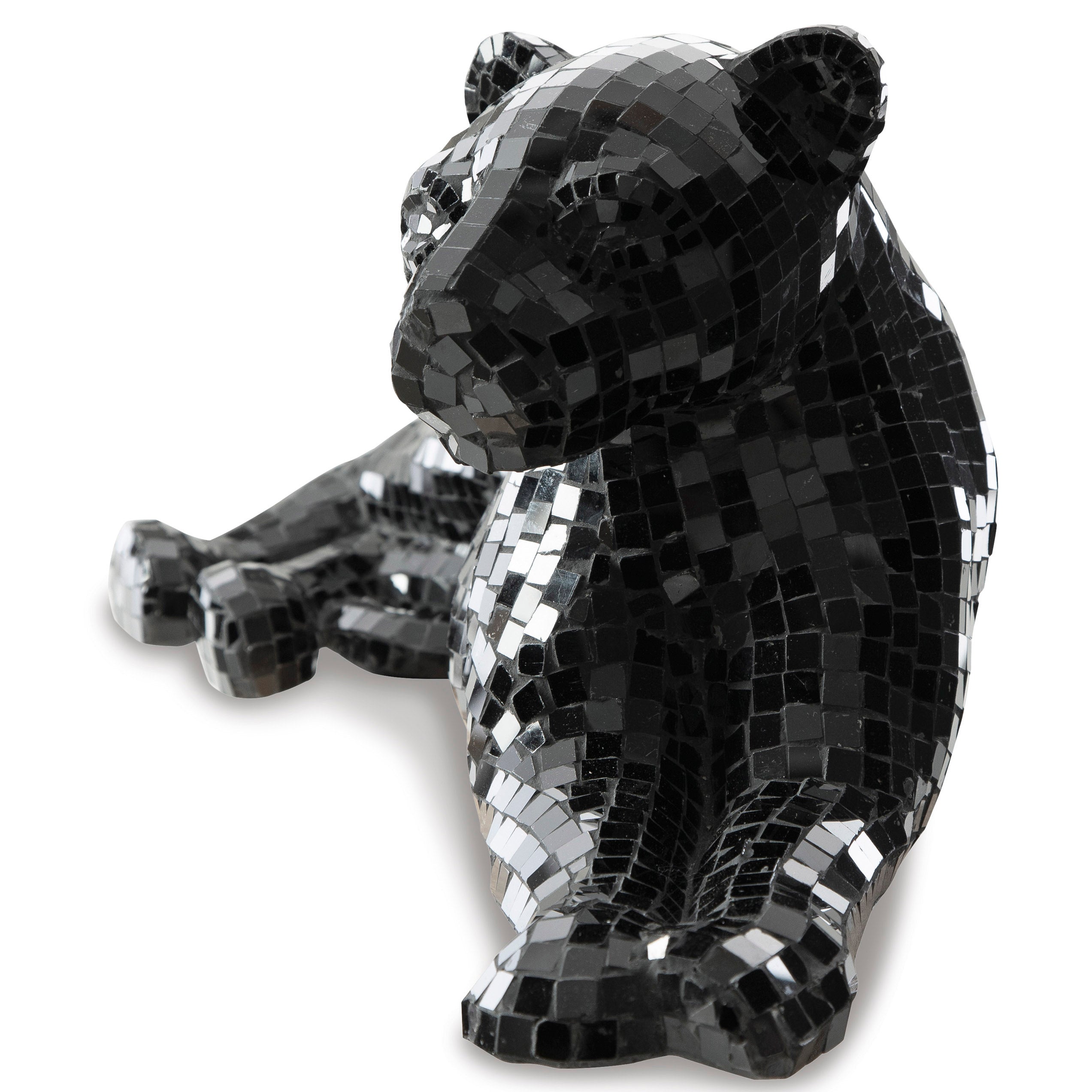 Black Panther Mosaic Sculpture
