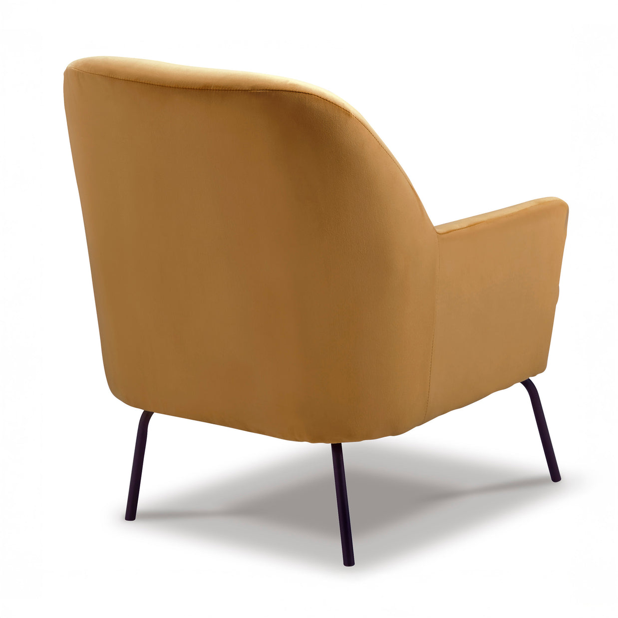 Gold Velvet Accent Chair