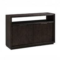 Oxford Solid Media Basalt Gray Media Console