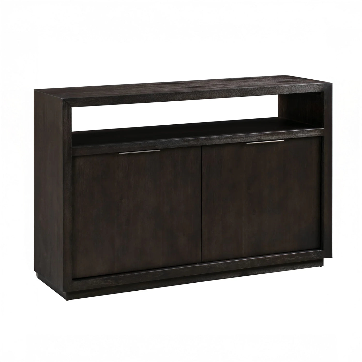 Oxford Solid Media Basalt Gray Media Console