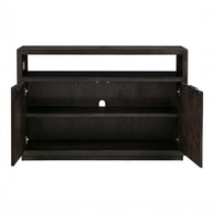 Oxford Solid Media Basalt Gray Media Console