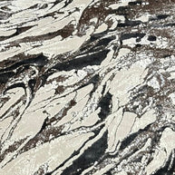 Abstract Marble Pattern Round Area Rug