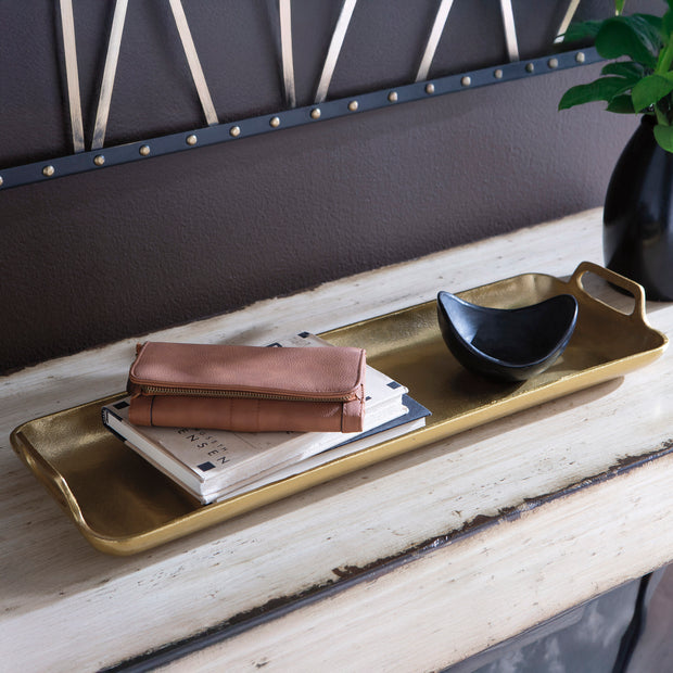 Gold Accent Tray