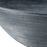 Distressed Blue Terra Cotta Decorative Bowl