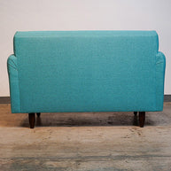 Tufted Mid Century Custom Loveseat