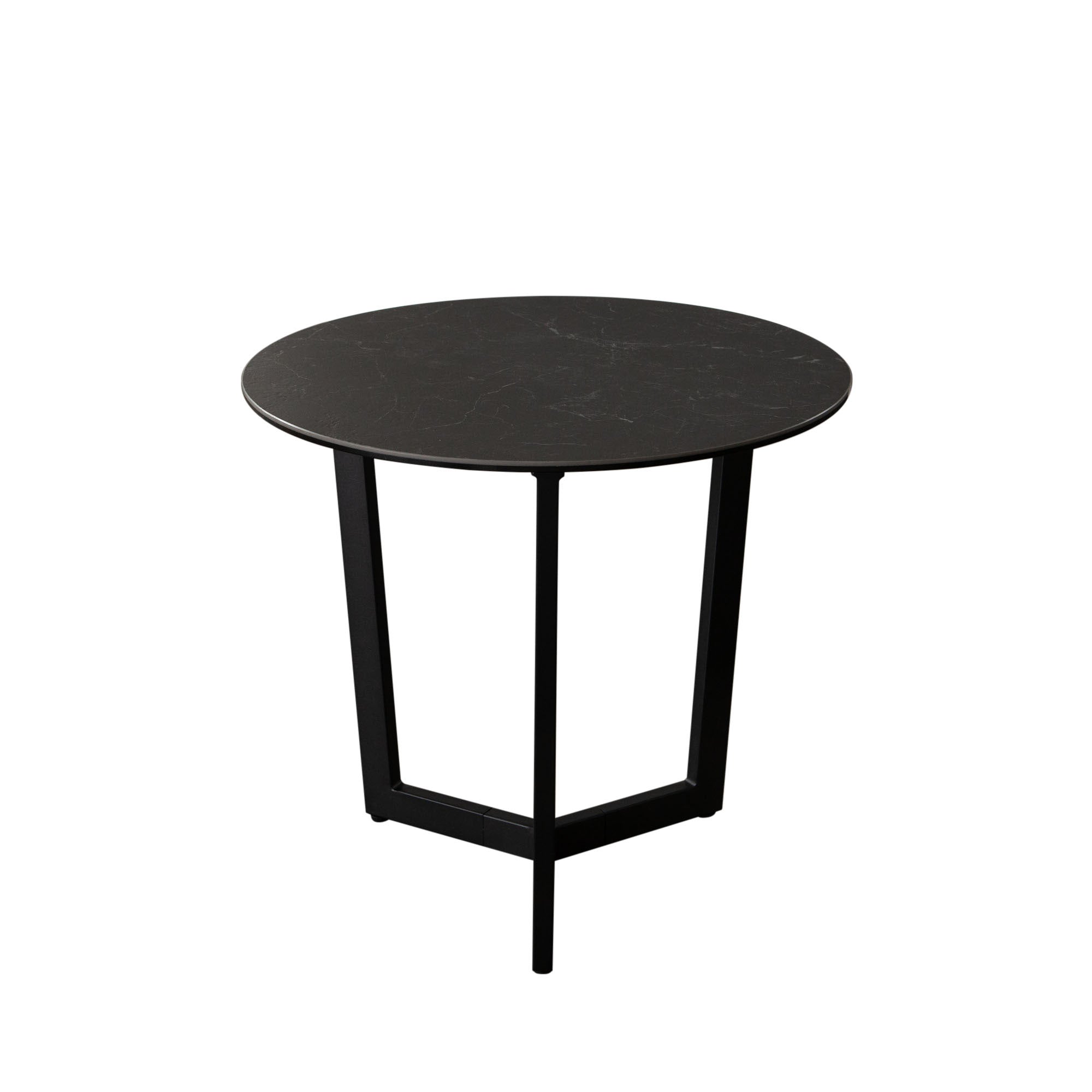 Round Ceramic End Table