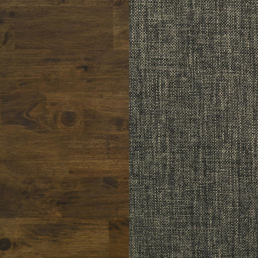 Gray & Nutmeg Ladder Back Dining Chair Set of two