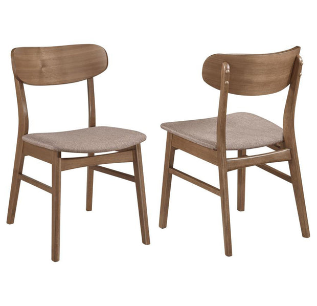 Walnut dining chair