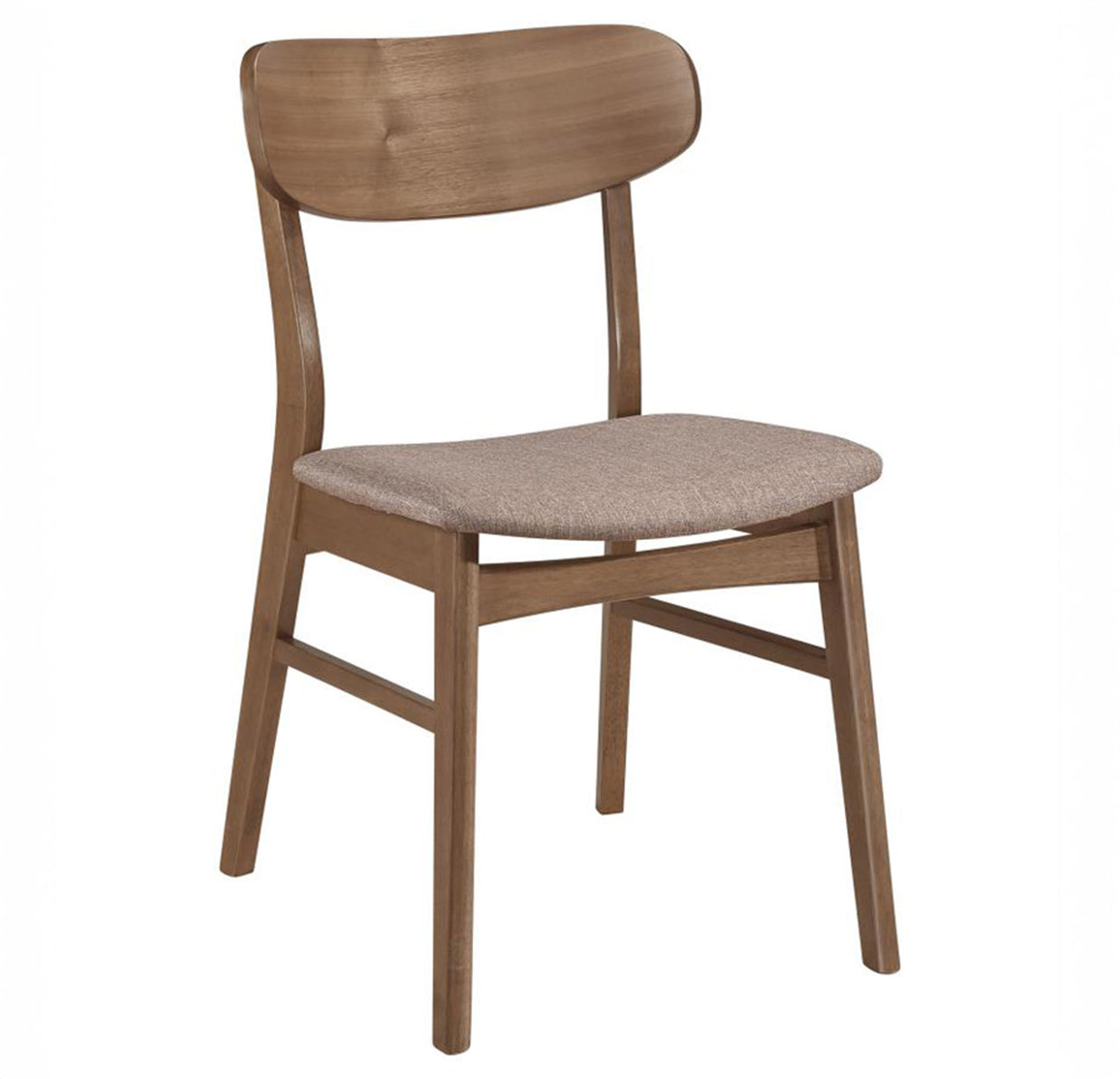 Walnut dining chair