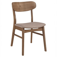 Walnut dining chair
