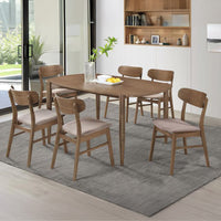 Walnut dining chair