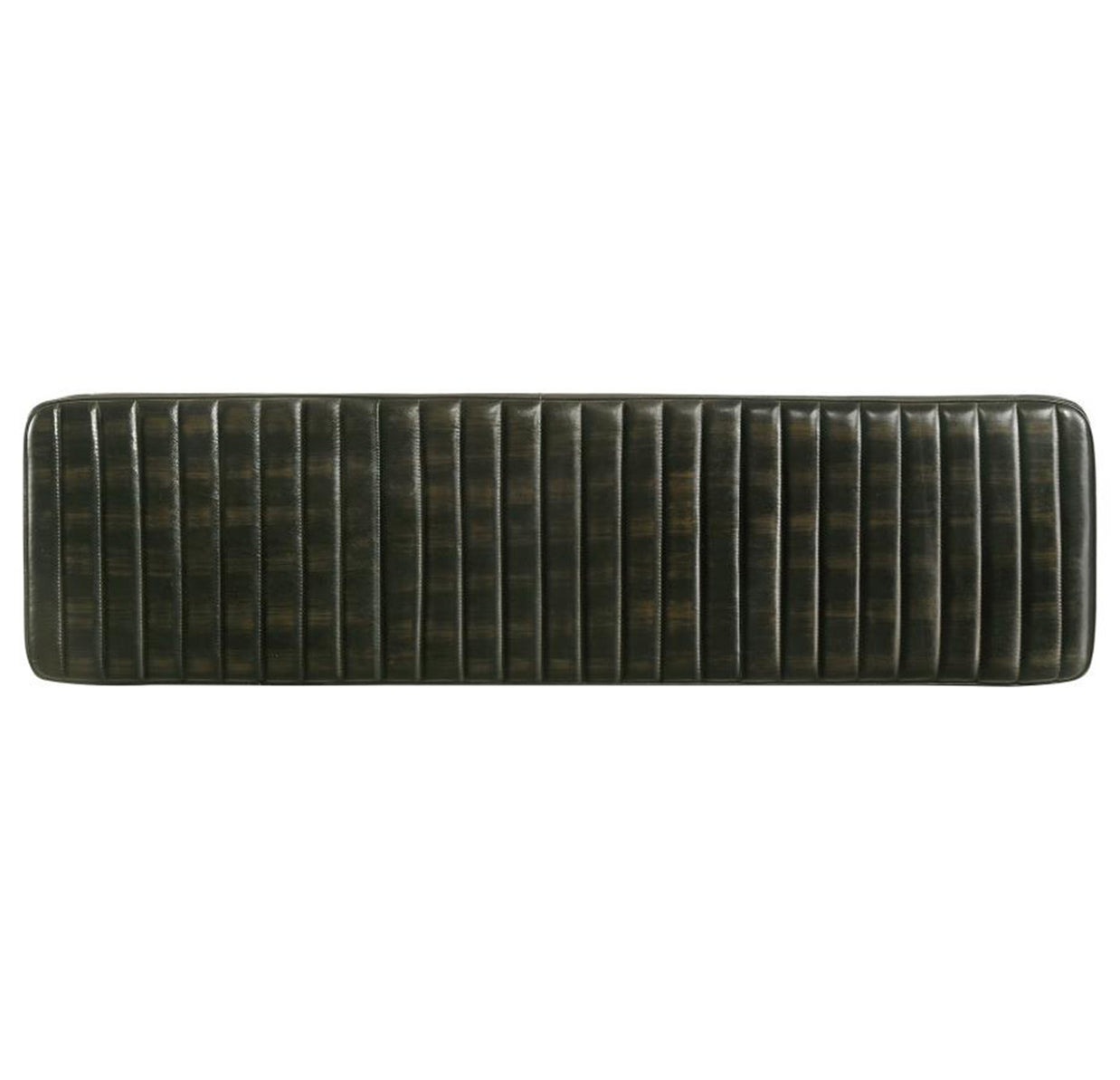 Black bench cushion