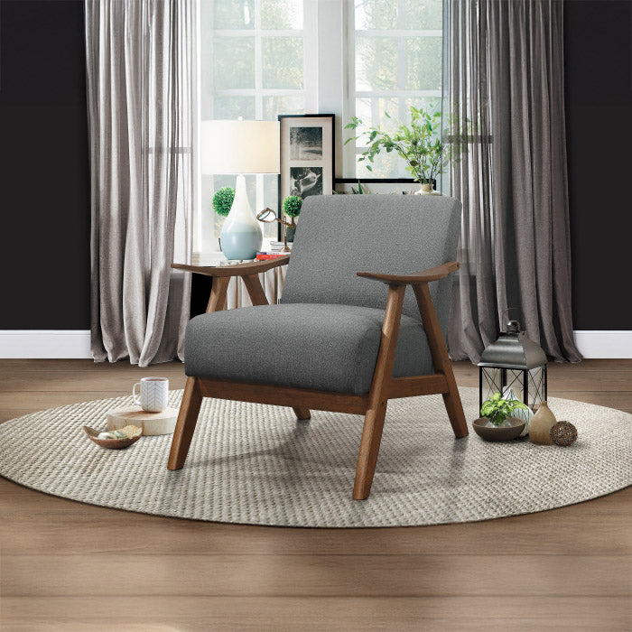 Mid-Century Upholstered Accent Chair