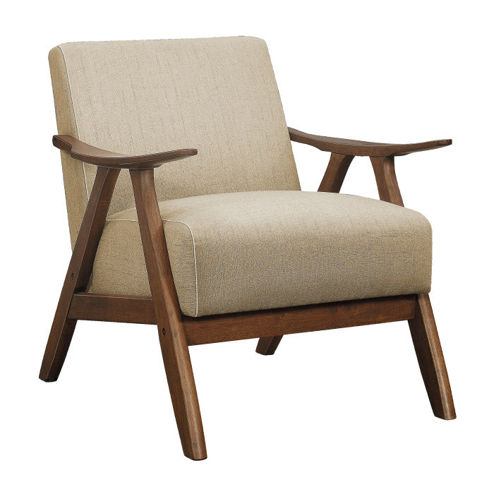 Mid-Century Upholstered Accent Chair
