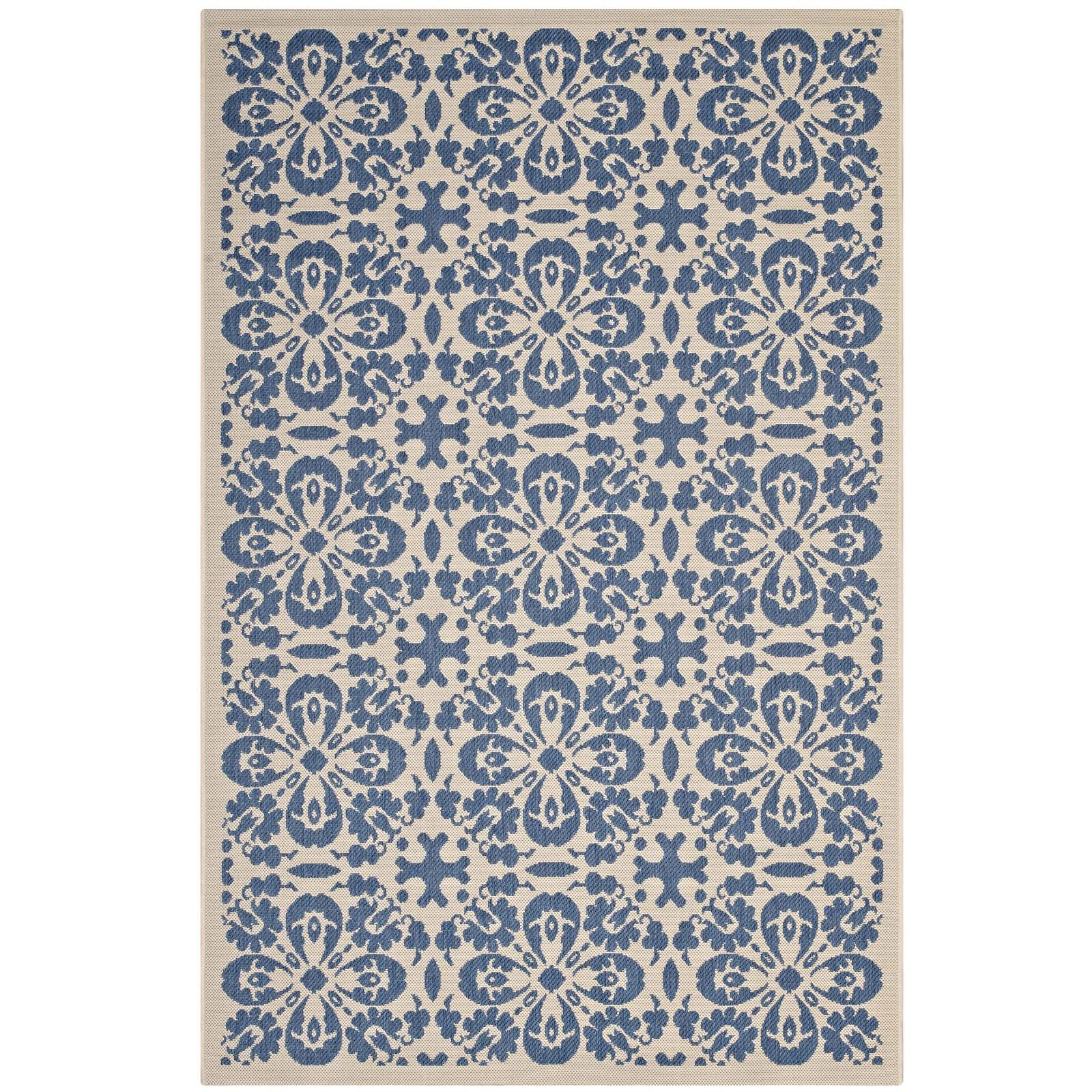 Vintage Floral Rug