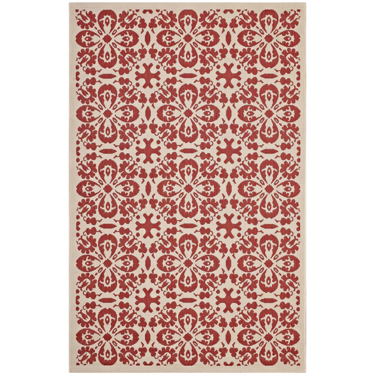 Vintage Floral Rug