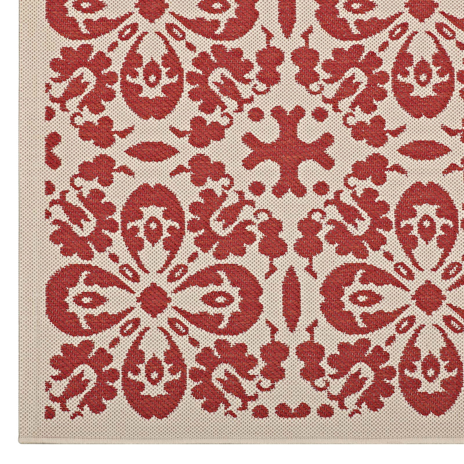 Vintage Floral Rug