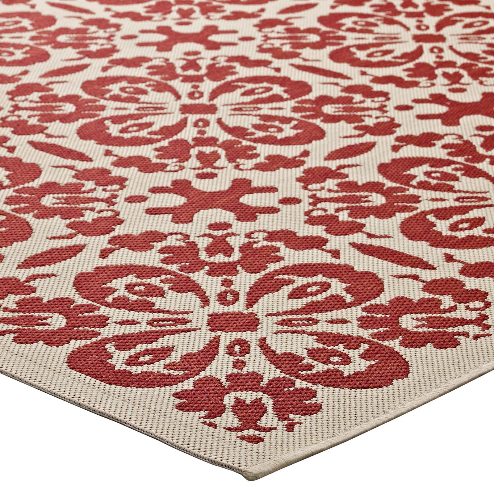 Vintage Floral Rug