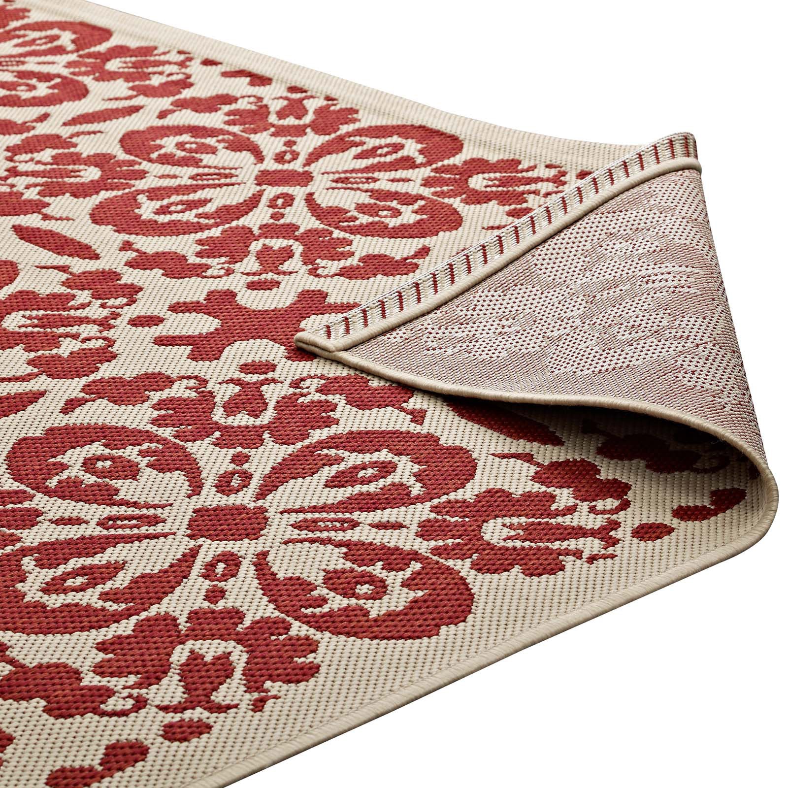 Vintage Floral Rug