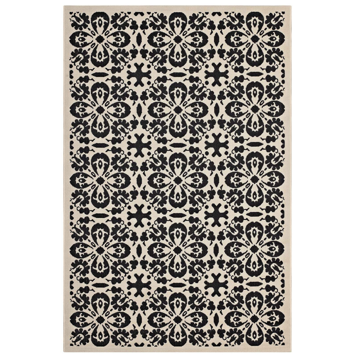 Vintage Floral Rug