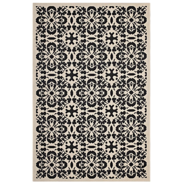 Vintage Floral Rug