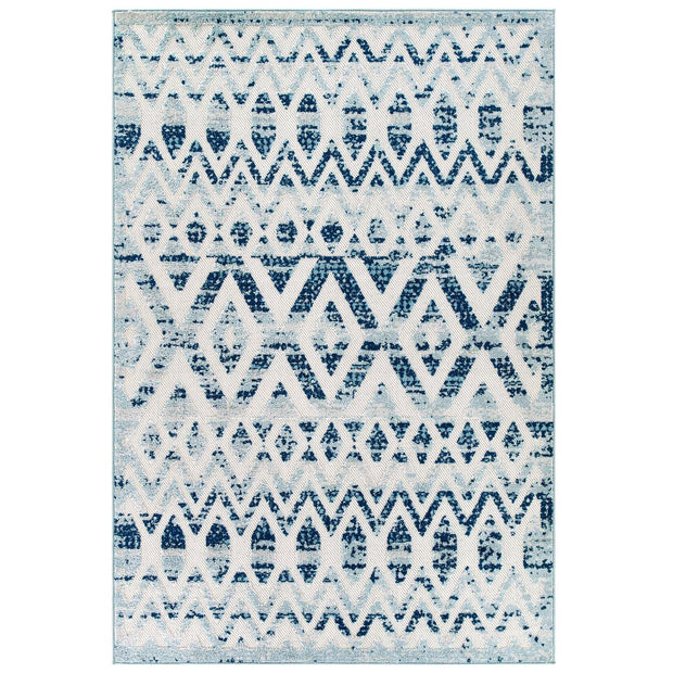 Moroccan Chevron Pattern Rug
