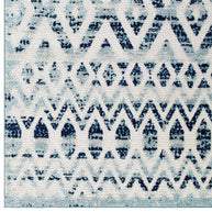 Moroccan Chevron Pattern Rug