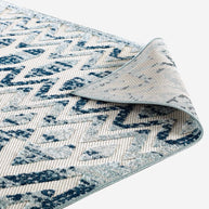 Moroccan Chevron Pattern Rug