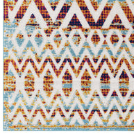 Moroccan Chevron Pattern Rug
