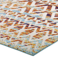 Moroccan Chevron Pattern Rug