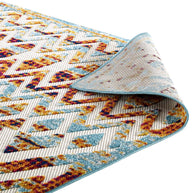 Moroccan Chevron Pattern Rug