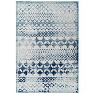 Abstract Moroccan Diamond Pattern Rug