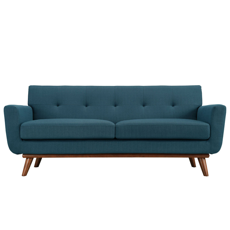 Mid-Century Modern Style Loveseat