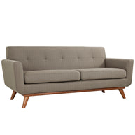 Mid-Century Modern Style Loveseat