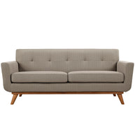 Mid-Century Modern Style Loveseat