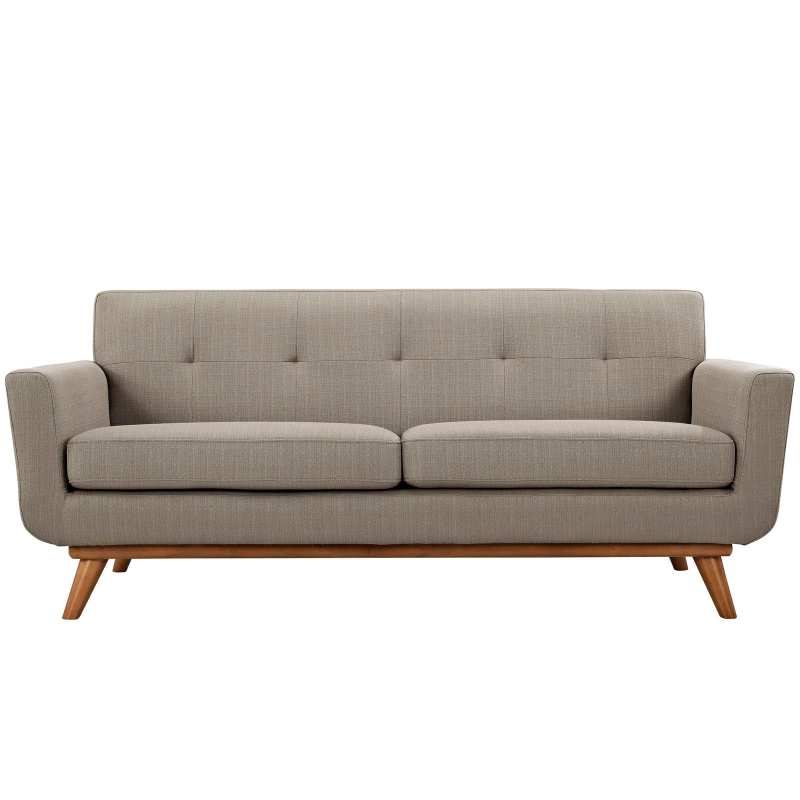 Mid-Century Modern Style Loveseat