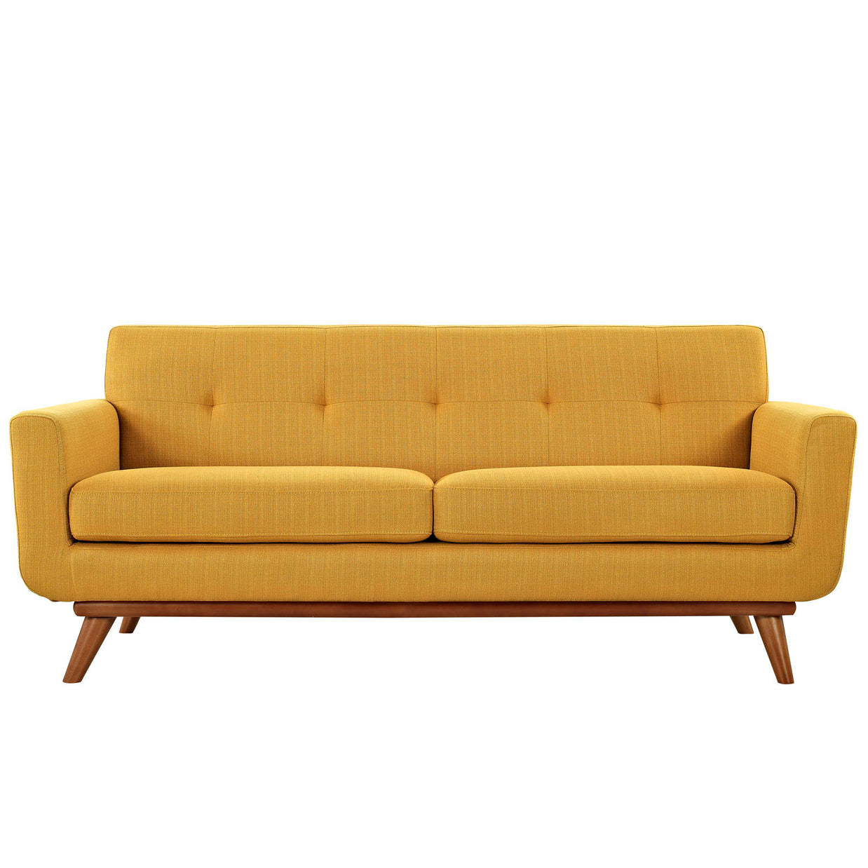 Mid-Century Modern Style Loveseat