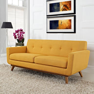 Mid-Century Modern Style Loveseat