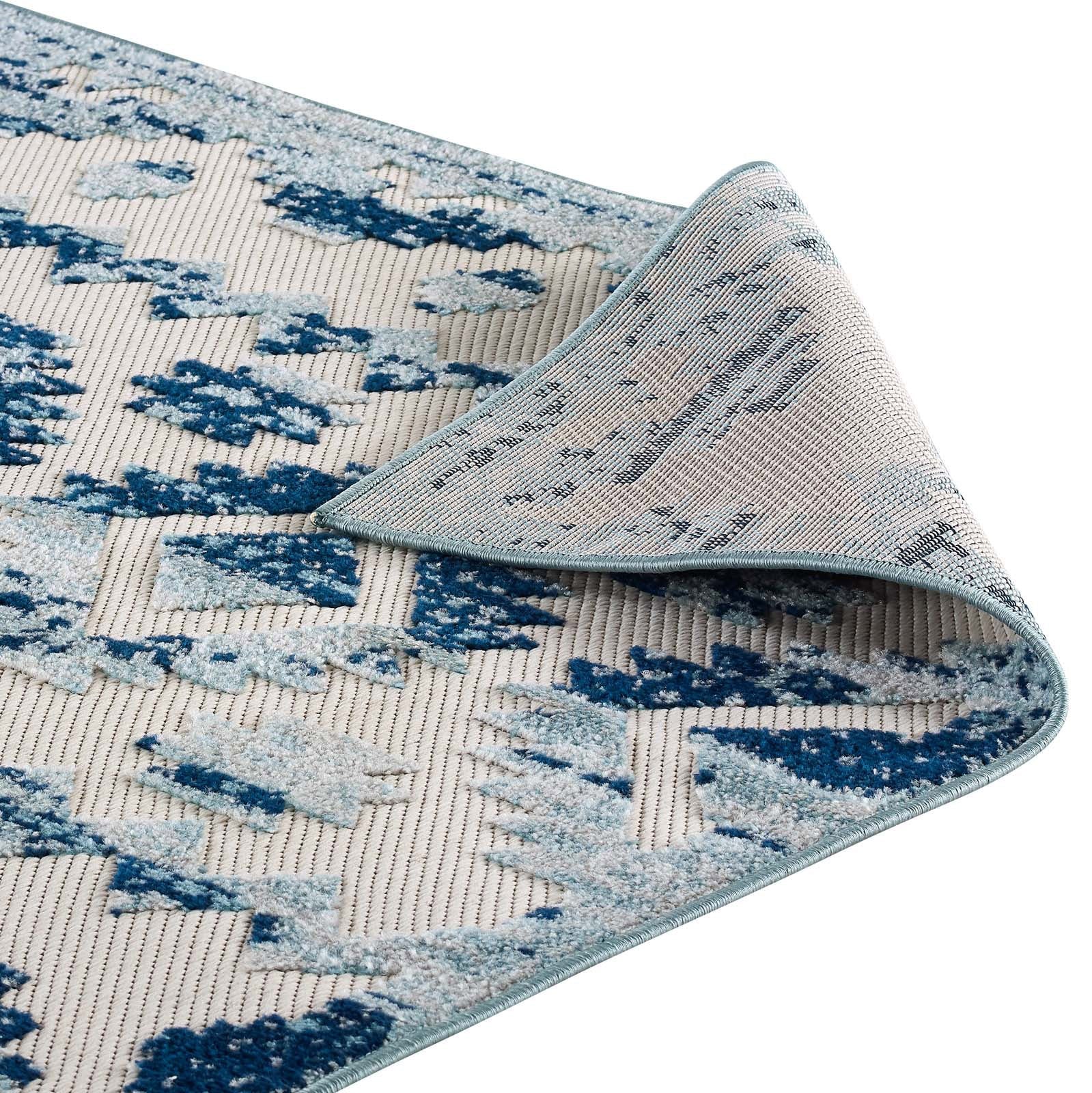 Moroccan Diamond Pattern Rug