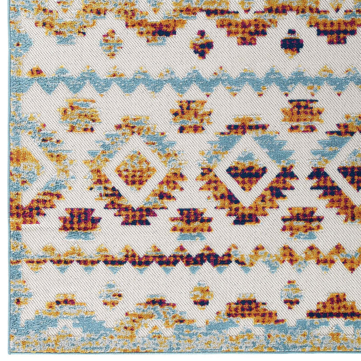 Moroccan Diamond Pattern Rug