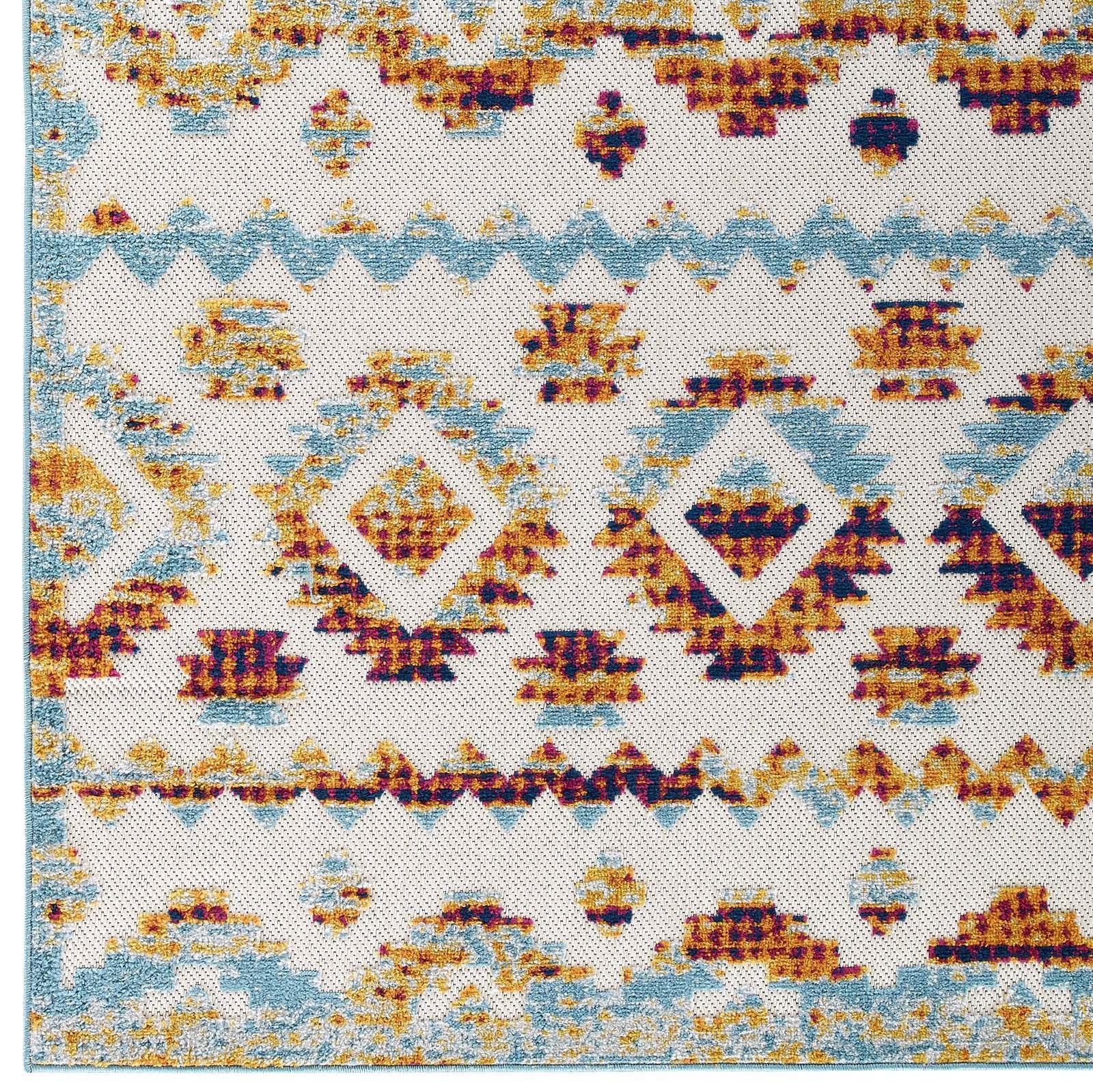 Moroccan Diamond Pattern Rug