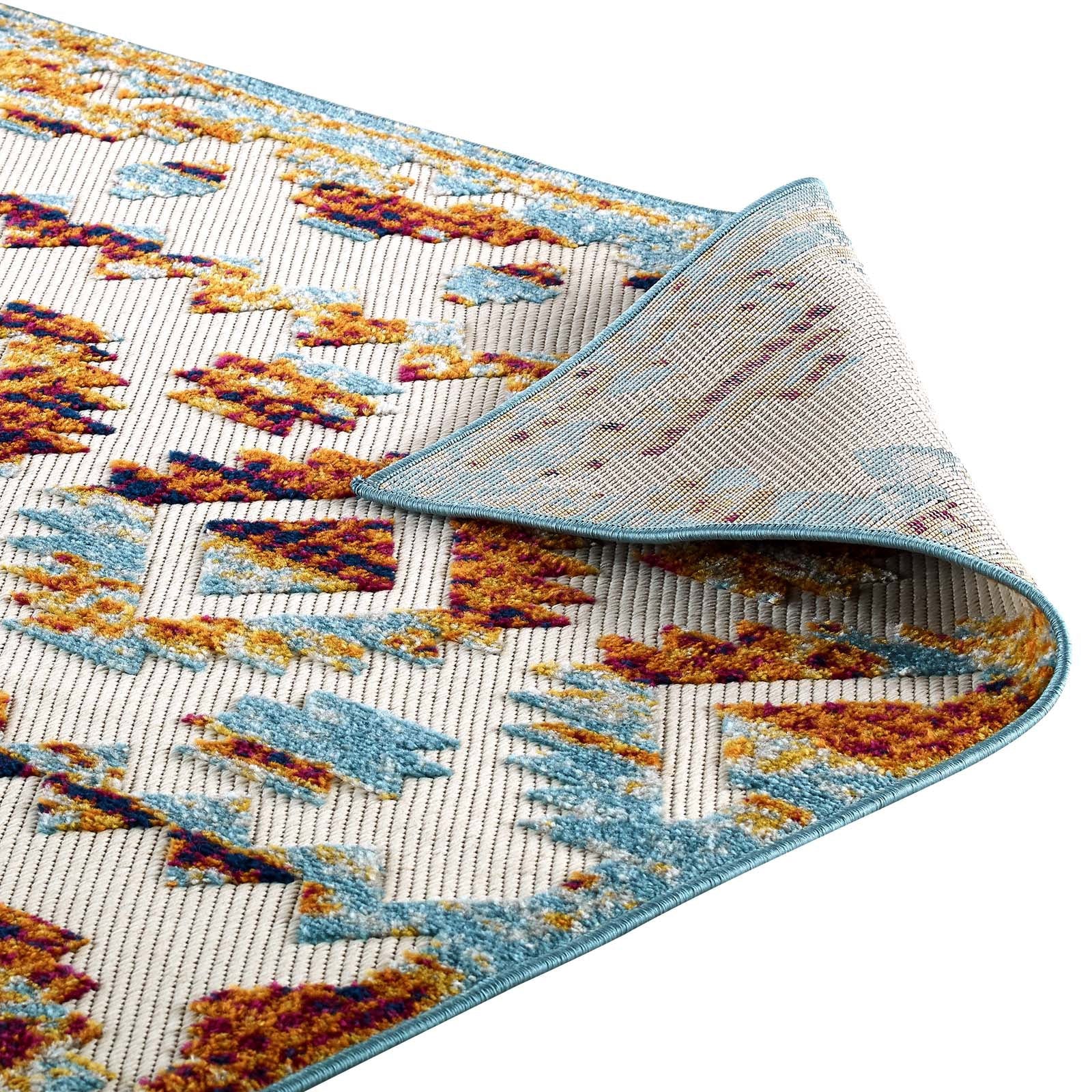 Moroccan Diamond Pattern Rug