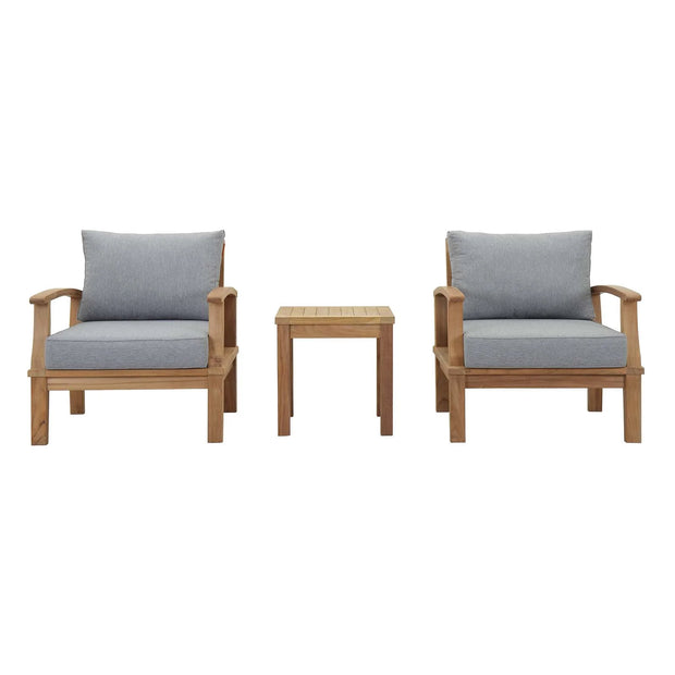 Teak Outdoor Patio 3 PC Set