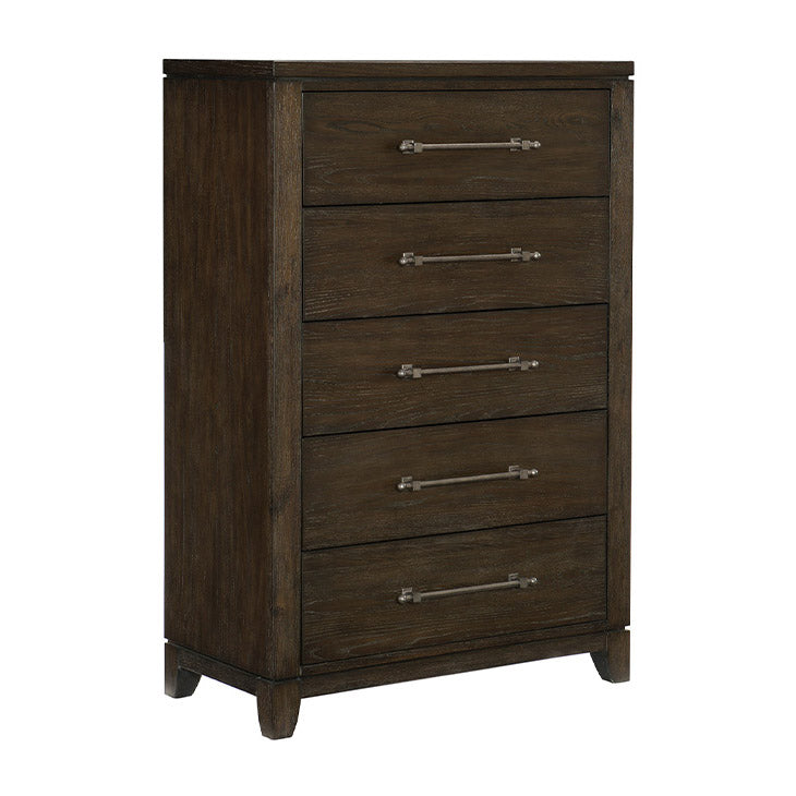 Contemporary Wood Chest of Drawers