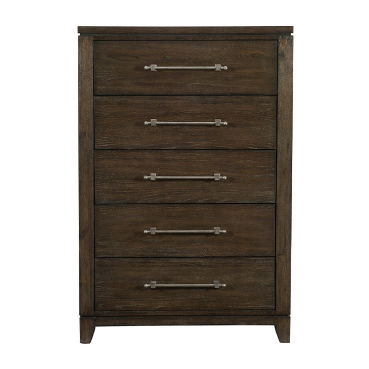 Contemporary Wood Chest of Drawers