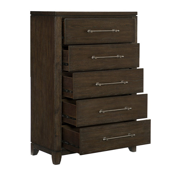 Contemporary Wood Chest of Drawers